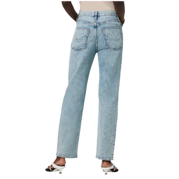 New Women’s Hudson Jade High-Rise Straight Loose Fit Jean Size 31 - Picture 6 of 11